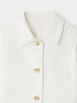 BONPOINT Veste Clarity Blanc Lait 7 BONPOINT Veste Clarity Blanc Lait -Bébé Vêtements Boutique S04GJAW00051 002 S04GJAW00051 002 3