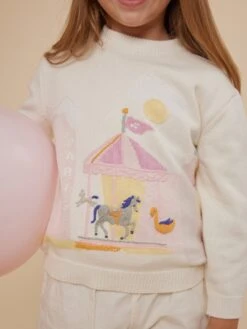 BONPOINT Pull Anumati Ecru