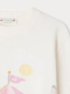 BONPOINT Pull Anumati Ecru 9 BONPOINT Pull Anumati Ecru -Bébé Vêtements Boutique S04GJUK00004 903 S04GJUK00004 903 3