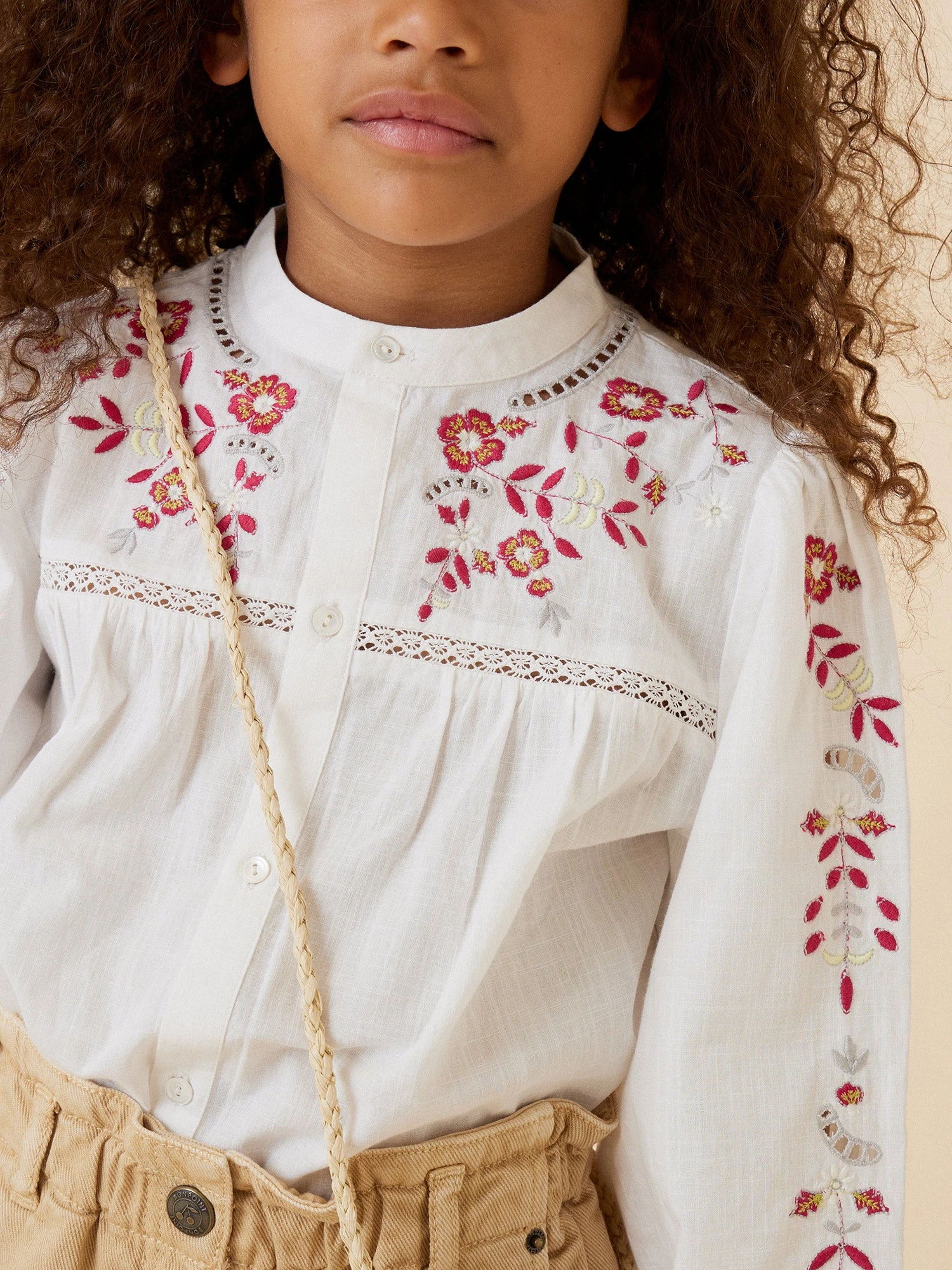 BONPOINT Chemise Fifi Ivoire 7 BONPOINT Chemise Fifi Ivoire – Image 5