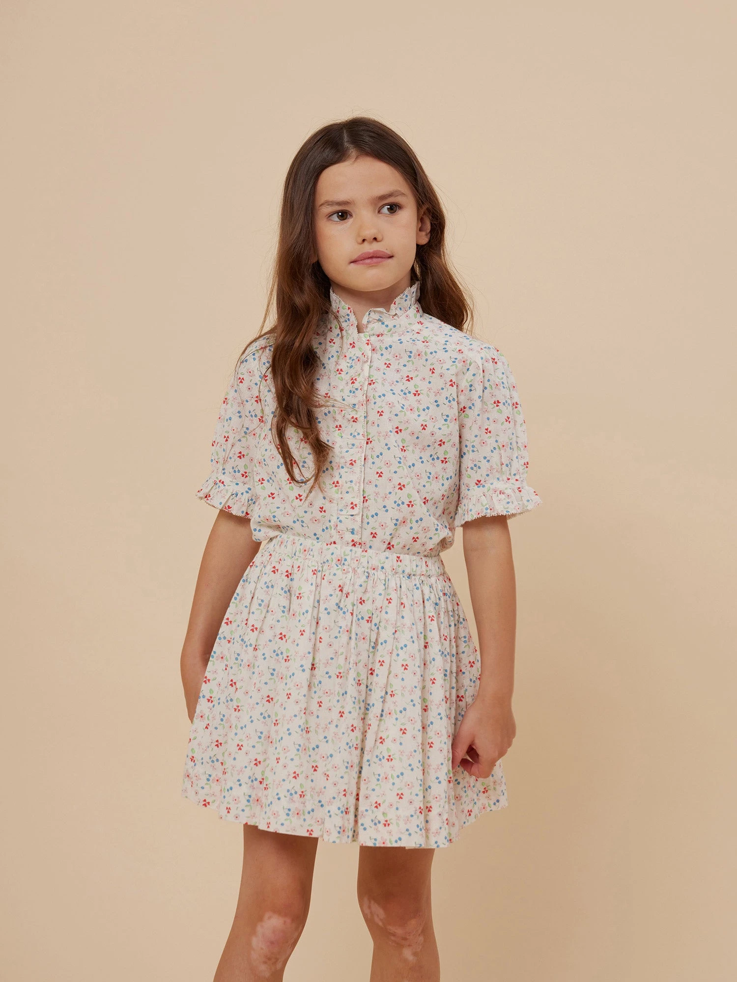 BONPOINT Jupe Suzon Rose Poudré 3 BONPOINT Jupe Suzon Rose Poudré