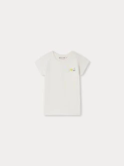 BONPOINT T-shirt Asmae Blanc Lait