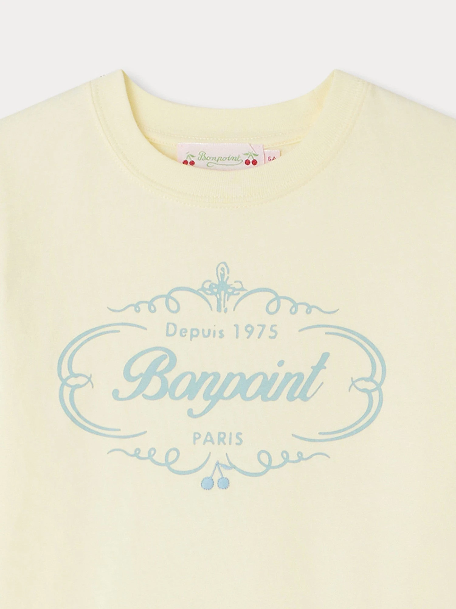 BONPOINT T-shirt Thida Jaune 5 BONPOINT T-shirt Thida Jaune – Image 3