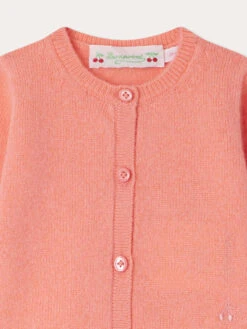 BONPOINT Cardigan Teyana Corail -Bébé Vêtements Boutique S04NCAK00001 035 S04NCAK00001 035 3