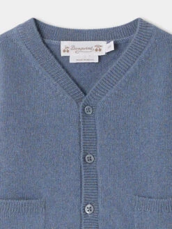 BONPOINT Cardigan Tahiel Bleu Du Nord 7 BONPOINT Cardigan Tahiel Bleu Du Nord -Bébé Vêtements Boutique S04OCAK00001 016 S04OCAK00001 016 3