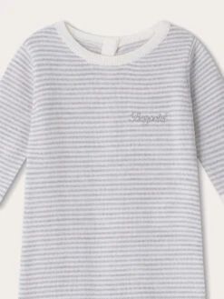 BONPOINT Combinaison Filouano Rayures Blanc Lait -Bébé Vêtements Boutique S04OSEK00002 202 S04OSEK00002 202 3