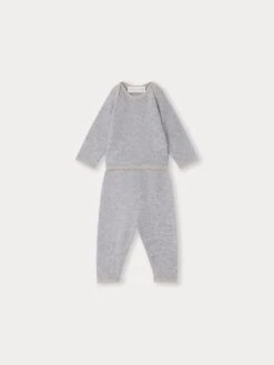 BONPOINT Ensemble Bambini Bleu Gris