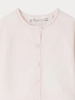 BONPOINT Cardigan Fadi Rose 7 BONPOINT Cardigan Fadi Rose -Bébé Vêtements Boutique S04PCAK00002 020 S04PCAK00002 020 3