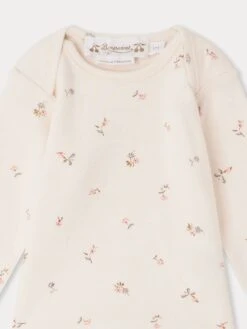 BONPOINT Ensemble Timi Imprimé Rose Pétale -Bébé Vêtements Boutique S04PNIK00003 621A S04PNIK00003 621A 3