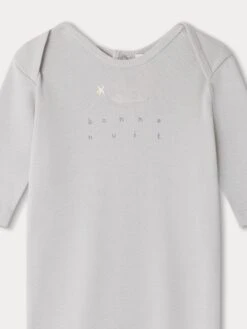 BONPOINT Pyjama Catia Bleu Gris 7 BONPOINT Pyjama Catia Bleu Gris -Bébé Vêtements Boutique S04PNIK00008 114 S04PNIK00008 114 3