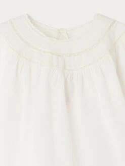 BONPOINT Blouse Felexi Blanc Lait -Bébé Vêtements Boutique S04XBLW00005 002 S04XBLW00005 002 3