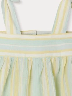 BONPOINT Blouse Andresia Lagon 7 BONPOINT Blouse Andresia Lagon -Bébé Vêtements Boutique S04XBLW00011 241B S04XBLW00011 241B 3