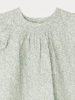 BONPOINT Blouse Narni Vert Intermediaire -Bébé Vêtements Boutique S04XBLW00014 943C S04XBLW00014 943C 3