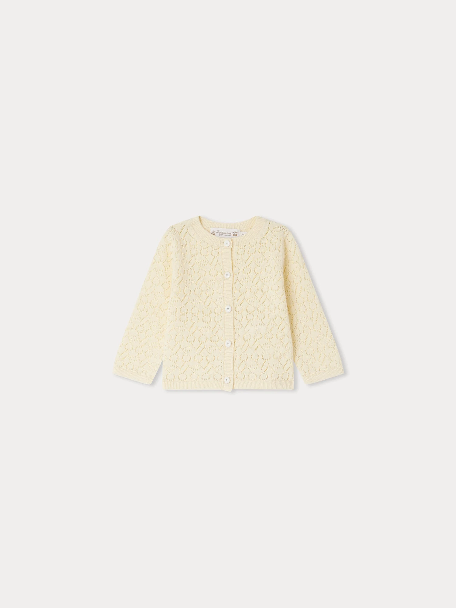 BONPOINT Cardigan Clayel Banane 3 BONPOINT Cardigan Clayel Banane