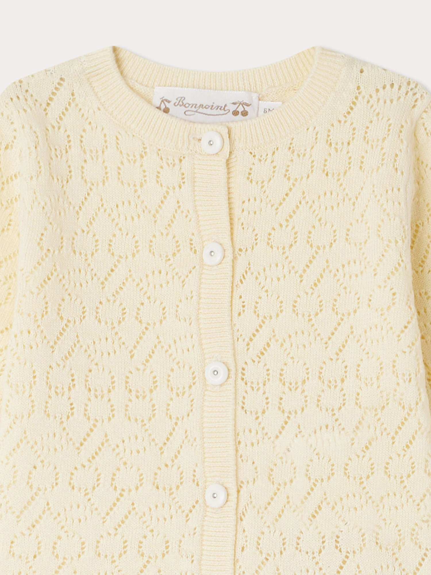 BONPOINT Cardigan Clayel Banane 6 BONPOINT Cardigan Clayel Banane – Image 4