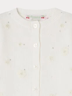 BONPOINT Cardigan Claudie Blanc Lait -Bébé Vêtements Boutique S04XCAK00005 102 S04XCAK00005 102 4