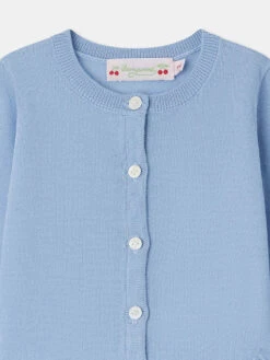 BONPOINT Cardigan Teyana Bleu Du Nord -Bébé Vêtements Boutique S04XCAK00008 016 S04XCAK00008 016 3