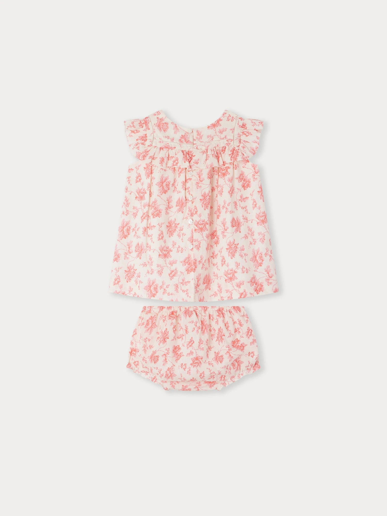 BONPOINT Robe Ciara Framboise 4 BONPOINT Robe Ciara Framboise – Image 2