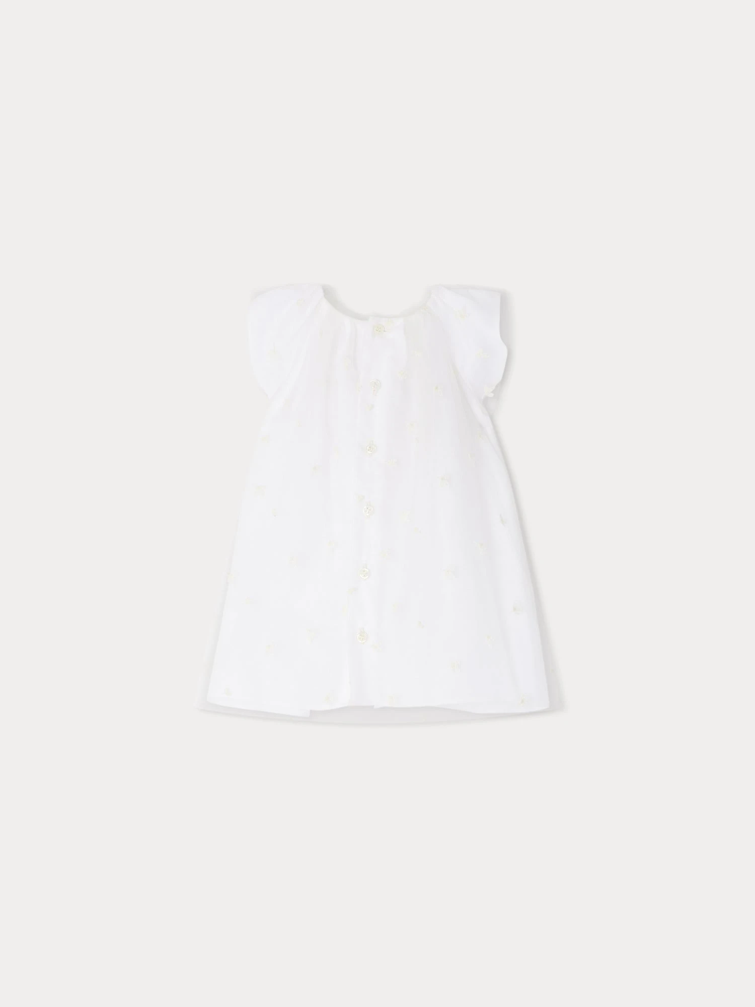 BONPOINT Robe Nuage Blanc Lait 4 BONPOINT Robe Nuage Blanc Lait – Image 2