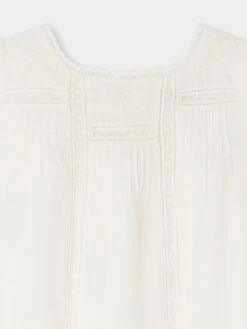 BONPOINT Robe Angeli Blanc Lait -Bébé Vêtements Boutique S04XDRW00007 002 S04XDRW00007 002 3