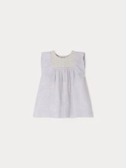 BONPOINT Robe Cadelili Gris Clair