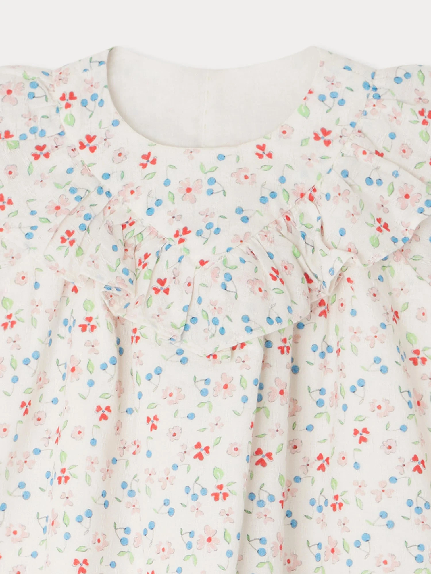 BONPOINT Robe Falbalili Rose Poudré 5 BONPOINT Robe Falbalili Rose Poudré – Image 3