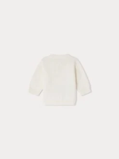 BONPOINT Pull Almire Ecru 8 BONPOINT Pull Almire Ecru -Bébé Vêtements Boutique S04XJUK00001 903 S04XJUK00001 903 3