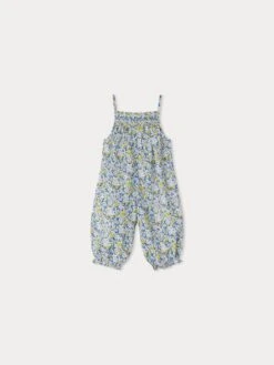 BONPOINT Salopette Smockée Lilisy Fleur Bleu -Bébé Vêtements Boutique S04XPAW00007 515 S04XPAW00007 515 3
