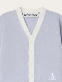 BONPOINT Cardigan Teotim Rayures Ciel -Bébé Vêtements Boutique S04YCAK00005 210 S04YCAK00005 210 3