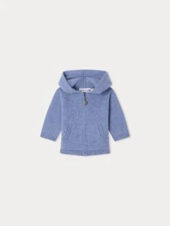 BONPOINT Cardigan Fantin Bleu Gris