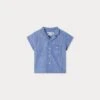 BONPOINT Chemise Gerald Bleu