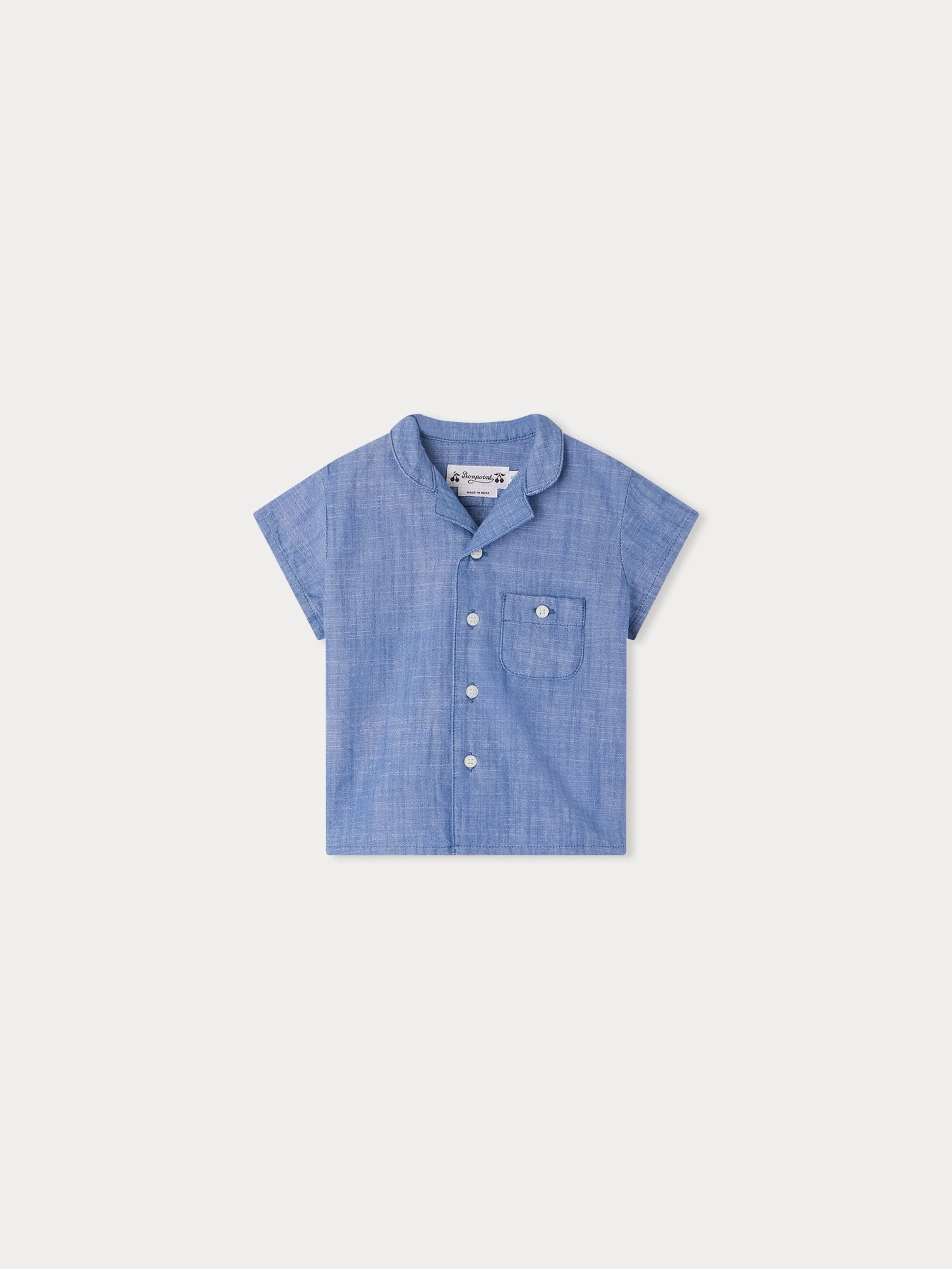 BONPOINT Chemise Gerald Bleu 3 BONPOINT Chemise Gerald Bleu