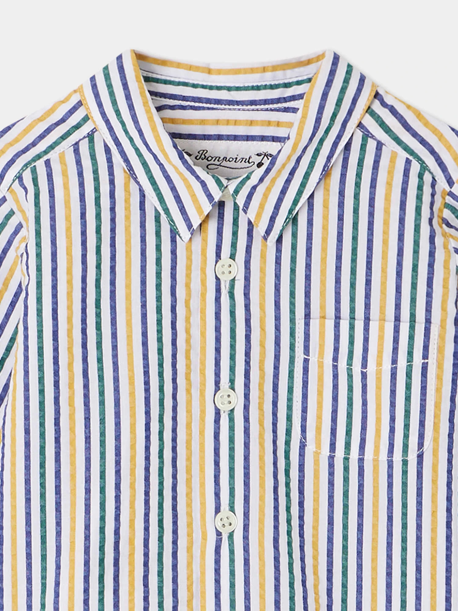 BONPOINT Chemise Malo Bleu Foncé 5 BONPOINT Chemise Malo Bleu Foncé – Image 3