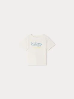 BONPOINT T-shirt Cai Blanc Lait
