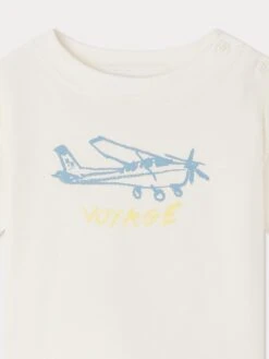 BONPOINT T-shirt Cai Blanc Lait -Bébé Vêtements Boutique S04YTSK00008 102 S04YTSK00008 102 3
