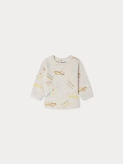 BONPOINT Sweat Benjamine Blanc