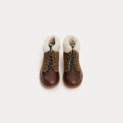 BONPOINT Boots Henri Cacao -Bébé Vêtements Boutique W02BBOLF0101 068B W02BBOLF0101 068B 3