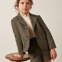 BONPOINT Veste Benjamin Kaki -Bébé Vêtements Boutique W02BJAWO0401 346C W02BJAWO0401 346C 5