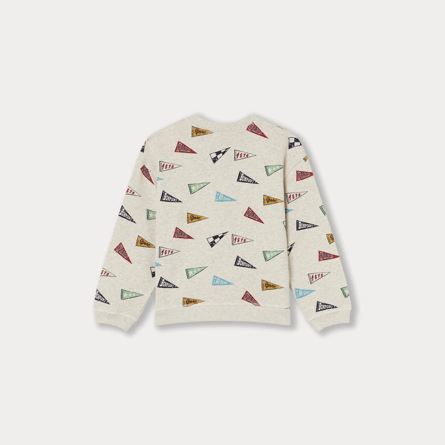 BONPOINT Sweatshirt Tonino Naturel Imprimé 4 BONPOINT Sweatshirt Tonino Naturel Imprimé – Image 2