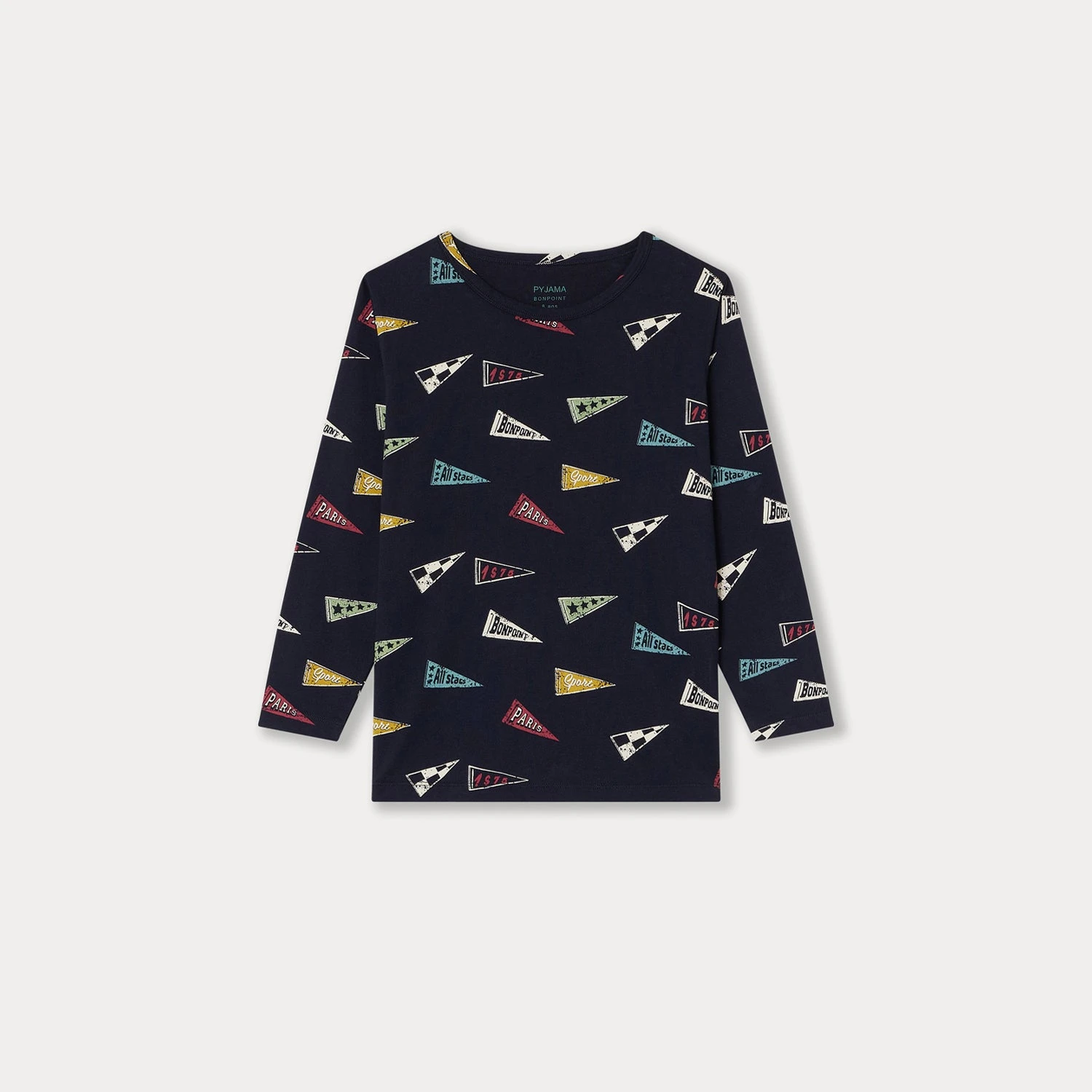 BONPOINT Pyjama Planet Imprime Marine 4 BONPOINT Pyjama Planet Imprime Marine – Image 2