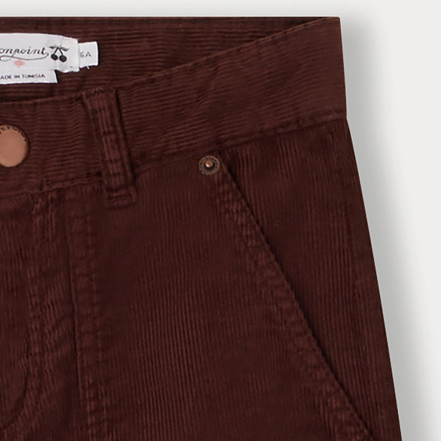 BONPOINT Pantalon Malone Bordeaux 5 BONPOINT Pantalon Malone Bordeaux – Image 3