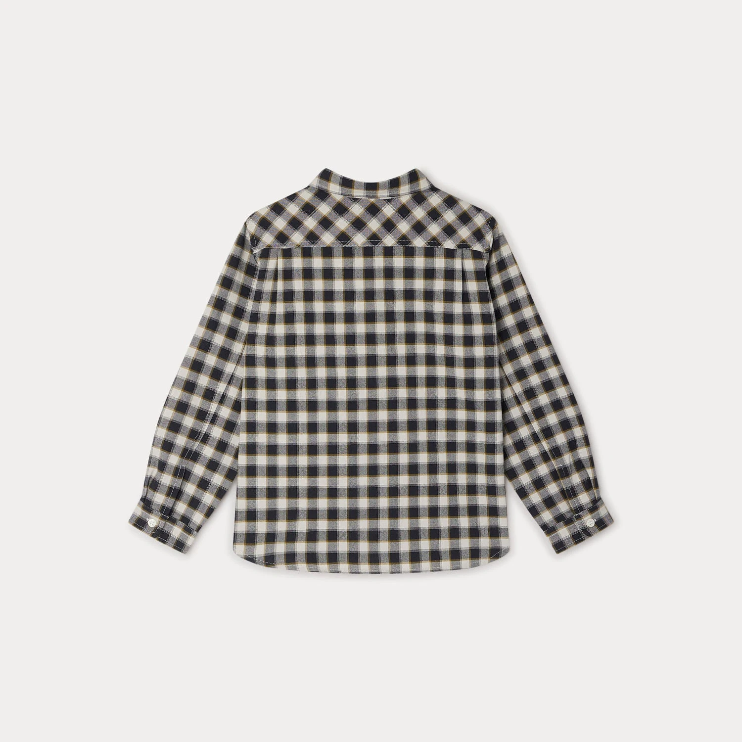 BONPOINT Chemise Tango Carreaux Noir 4 BONPOINT Chemise Tango Carreaux Noir – Image 2