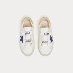 Baskets Basses Golstar Bonpoint X Golden Goose Blanc -Bébé Vêtements Boutique W02BSNLF0301 000 W02BSNLF0301 000 3