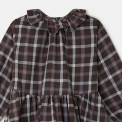 BONPOINT Robe Thays Chocolat écossais -Bébé Vêtements Boutique W02GDRWO2701 468 W02GDRWO2701 468 3
