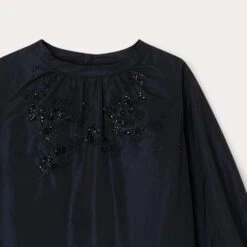 BONPOINT Robe De Cérémonie Bonbon Bleu Nuit -Bébé Vêtements Boutique W02GDRWO3701 076 W02GDRWO3701 076 3