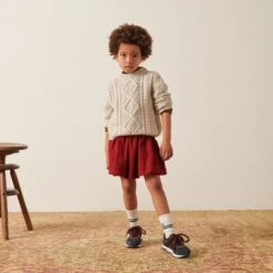 BONPOINT Pull Tihana Gris Chiné Clair -Bébé Vêtements Boutique W02GJUKN0901 092 W02GJUKN0901 092 5