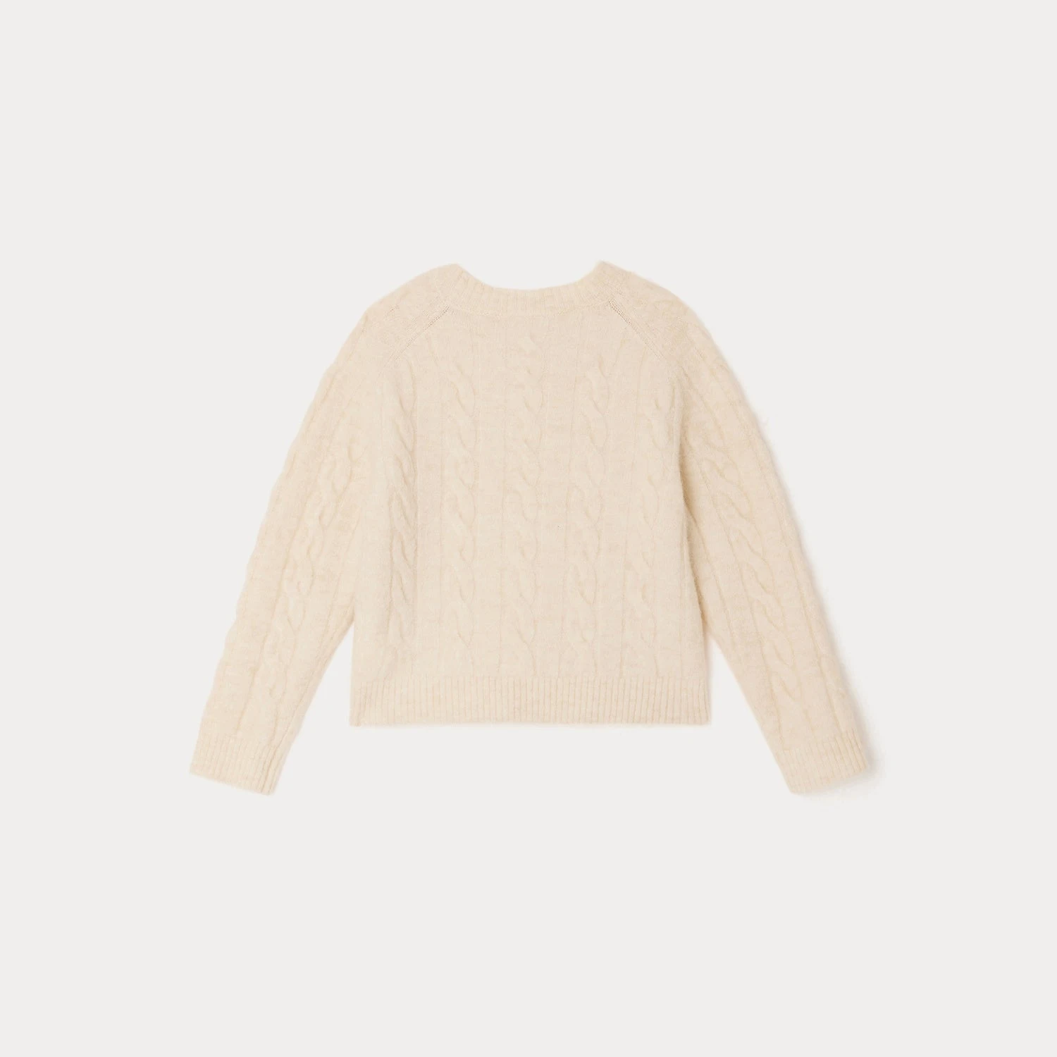 BONPOINT Pull Brett Blanc Lait 4 BONPOINT Pull Brett Blanc Lait – Image 2