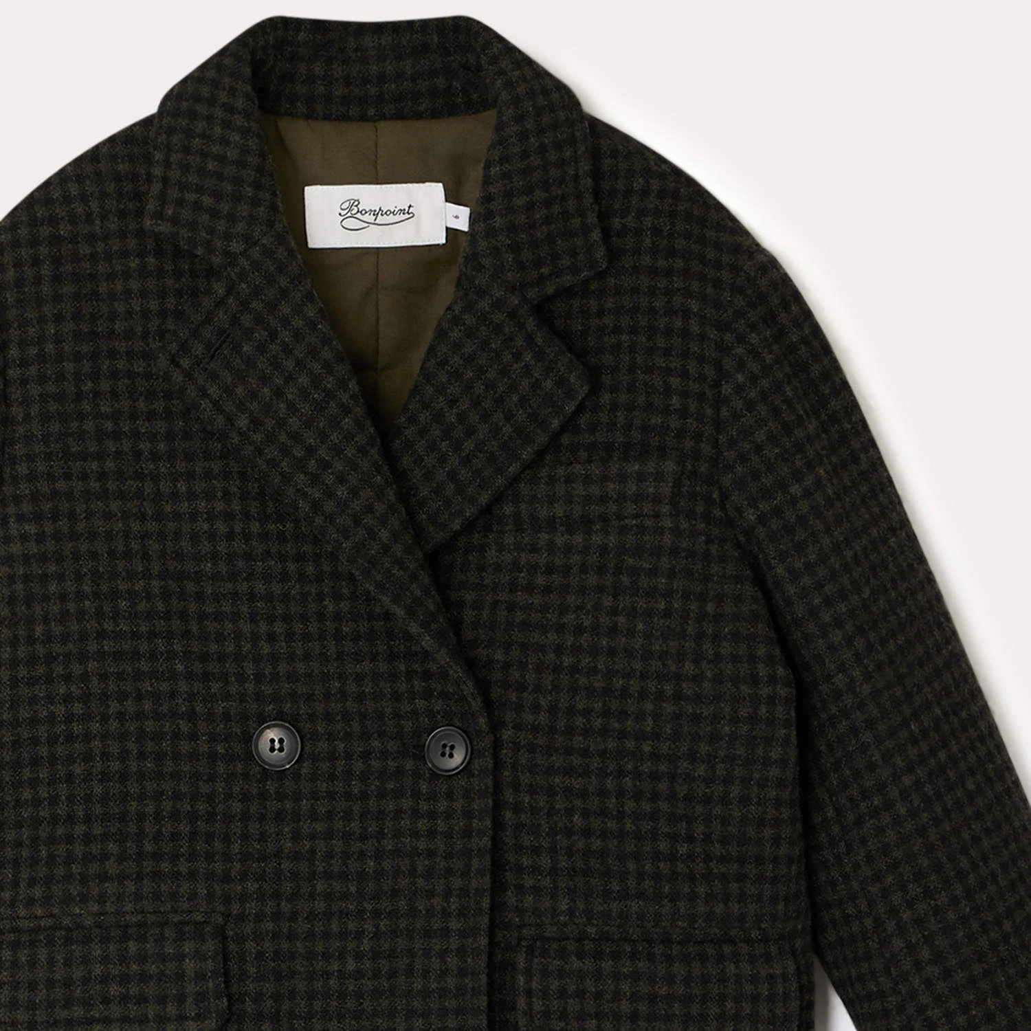 BONPOINT Manteau Tiya Kaki 5 BONPOINT Manteau Tiya Kaki – Image 3