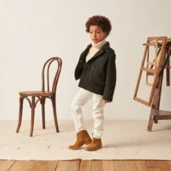 BONPOINT Manteau Tiya Kaki 9 BONPOINT Manteau Tiya Kaki -Bébé Vêtements Boutique W02GOUWO1801 346 W02GOUWO1801 346 5