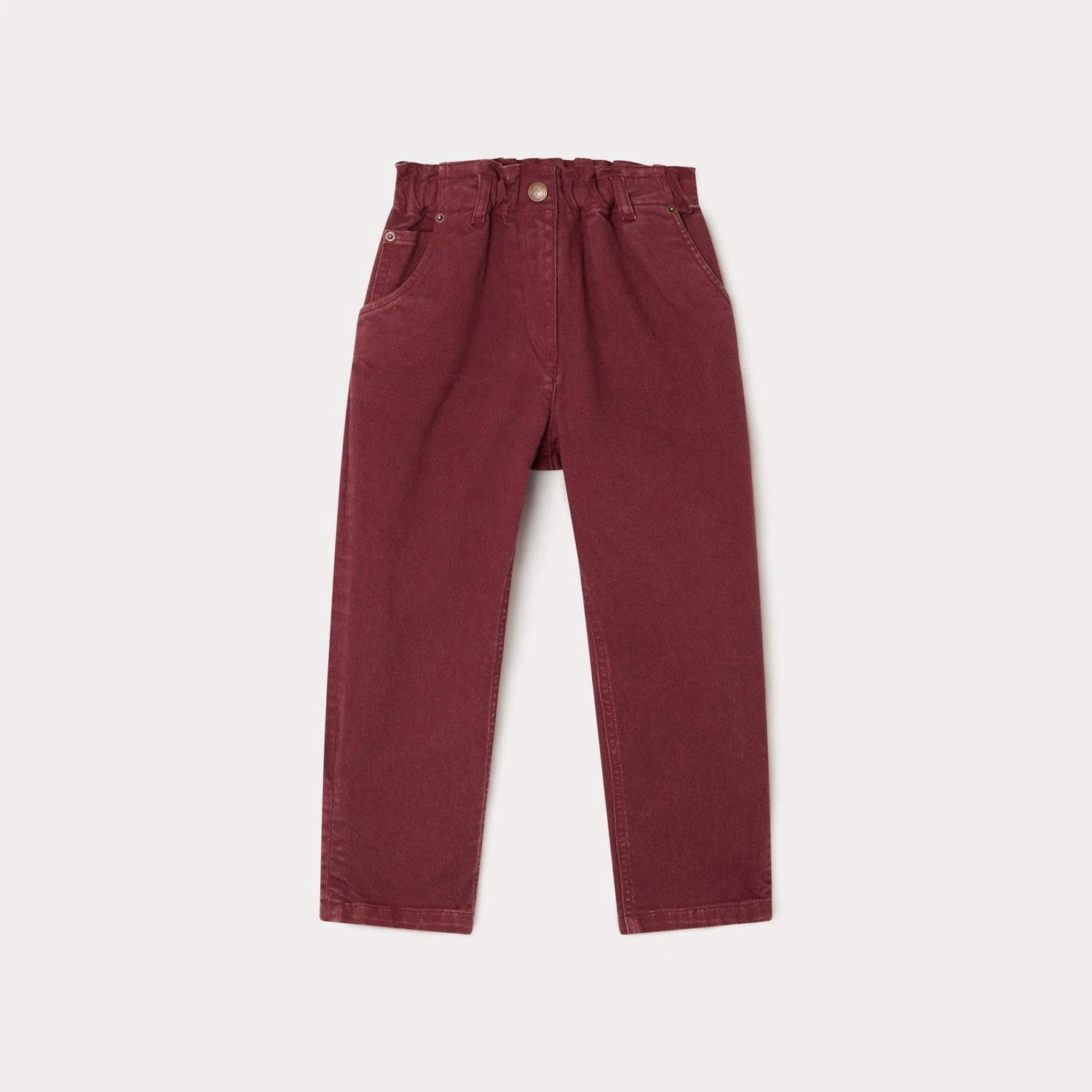 BONPOINT Pantalon Sonie Bordeaux 3 BONPOINT Pantalon Sonie Bordeaux